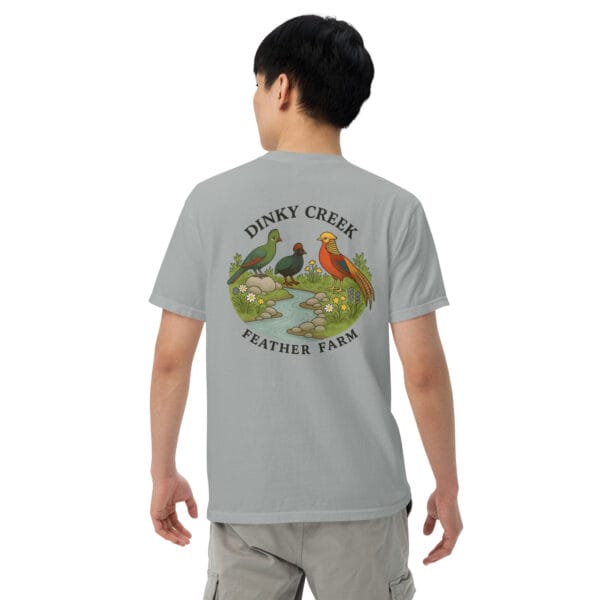 Dinky Creek Unisex garment-dyed heavyweight t-shirt - Image 139