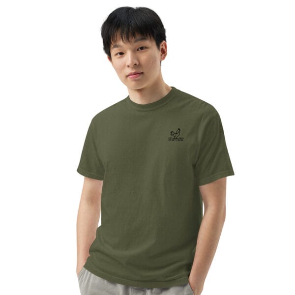 Dinky Creek Unisex garment-dyed heavyweight t-shirt - Image 4