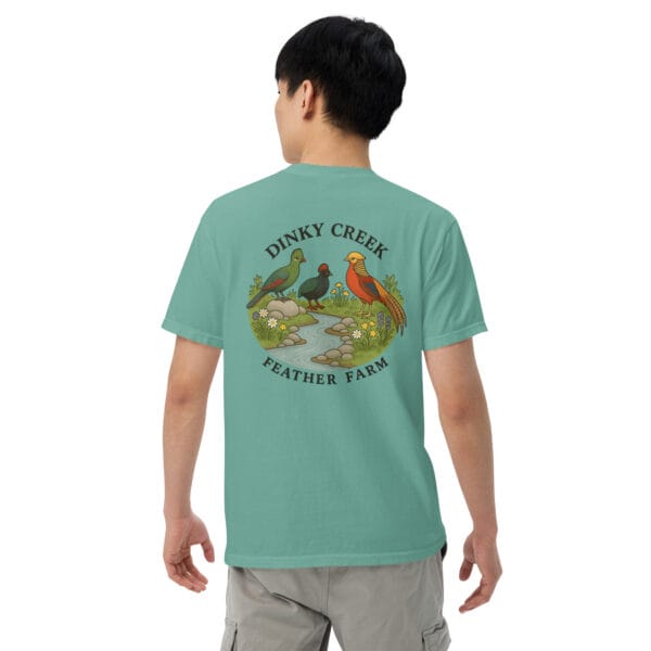 Dinky Creek Unisex garment-dyed heavyweight t-shirt - Image 134