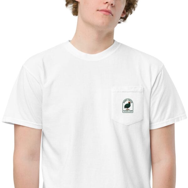 Dinky Creek Unisex garment-dyed pocket t-shirt - Image 28
