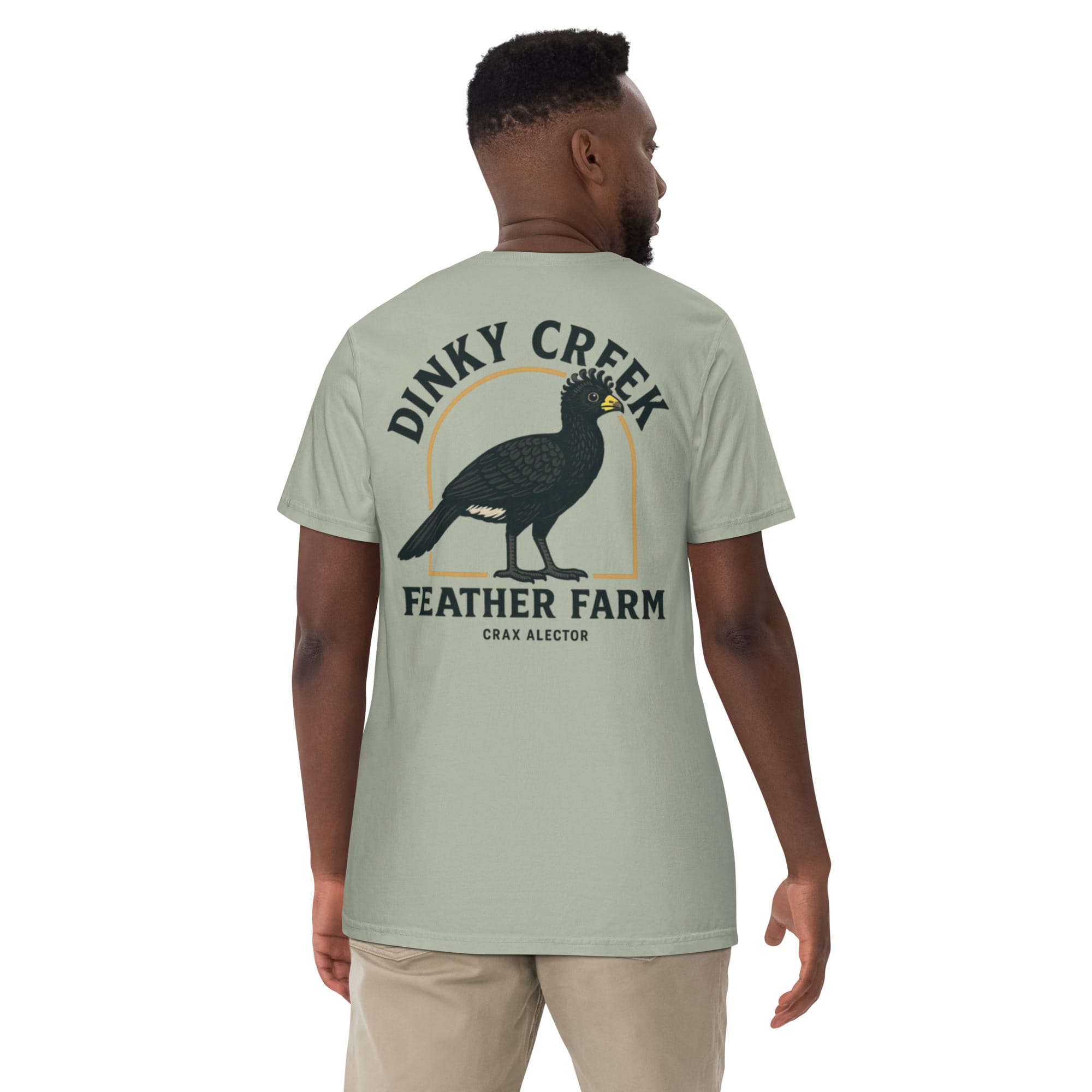 Dinky Creek Crax Alector Unisex garment-dyed heavyweight t-shirt - Image 16