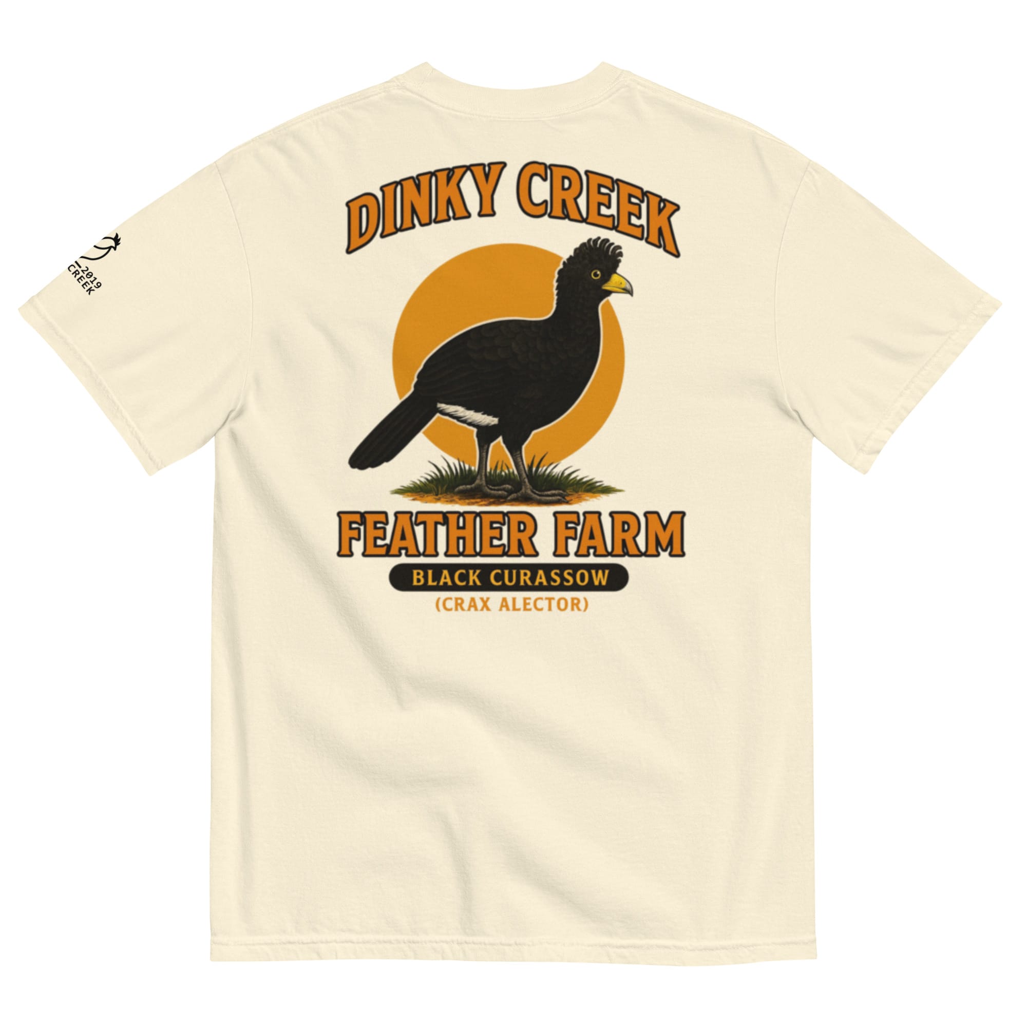 Dinky Creek Black Curassow Unisex garment-dyed heavyweight t-shirt - Image 19