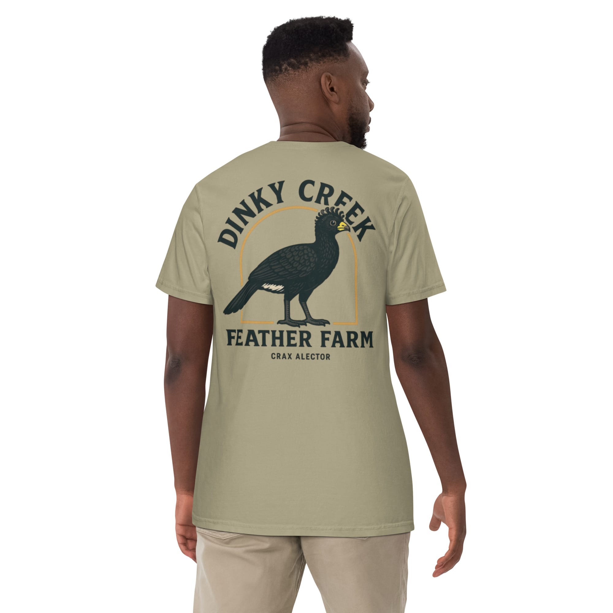 Dinky Creek Crax Alector Unisex garment-dyed heavyweight t-shirt - Image 13