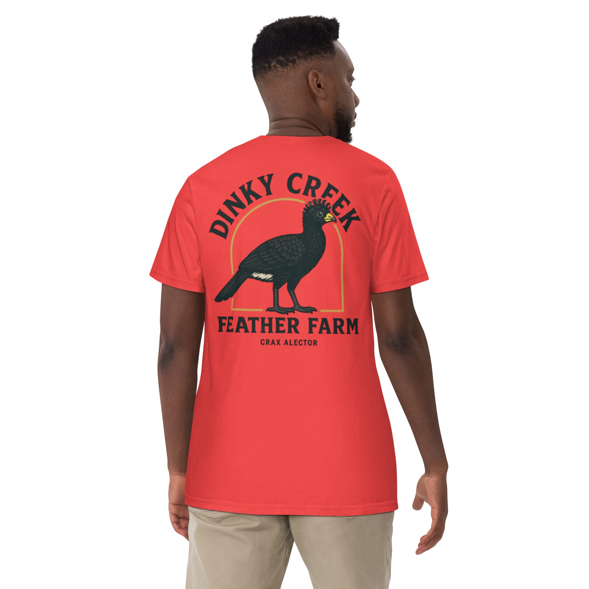 Dinky Creek Crax Alector Unisex garment-dyed heavyweight t-shirt - Image 7