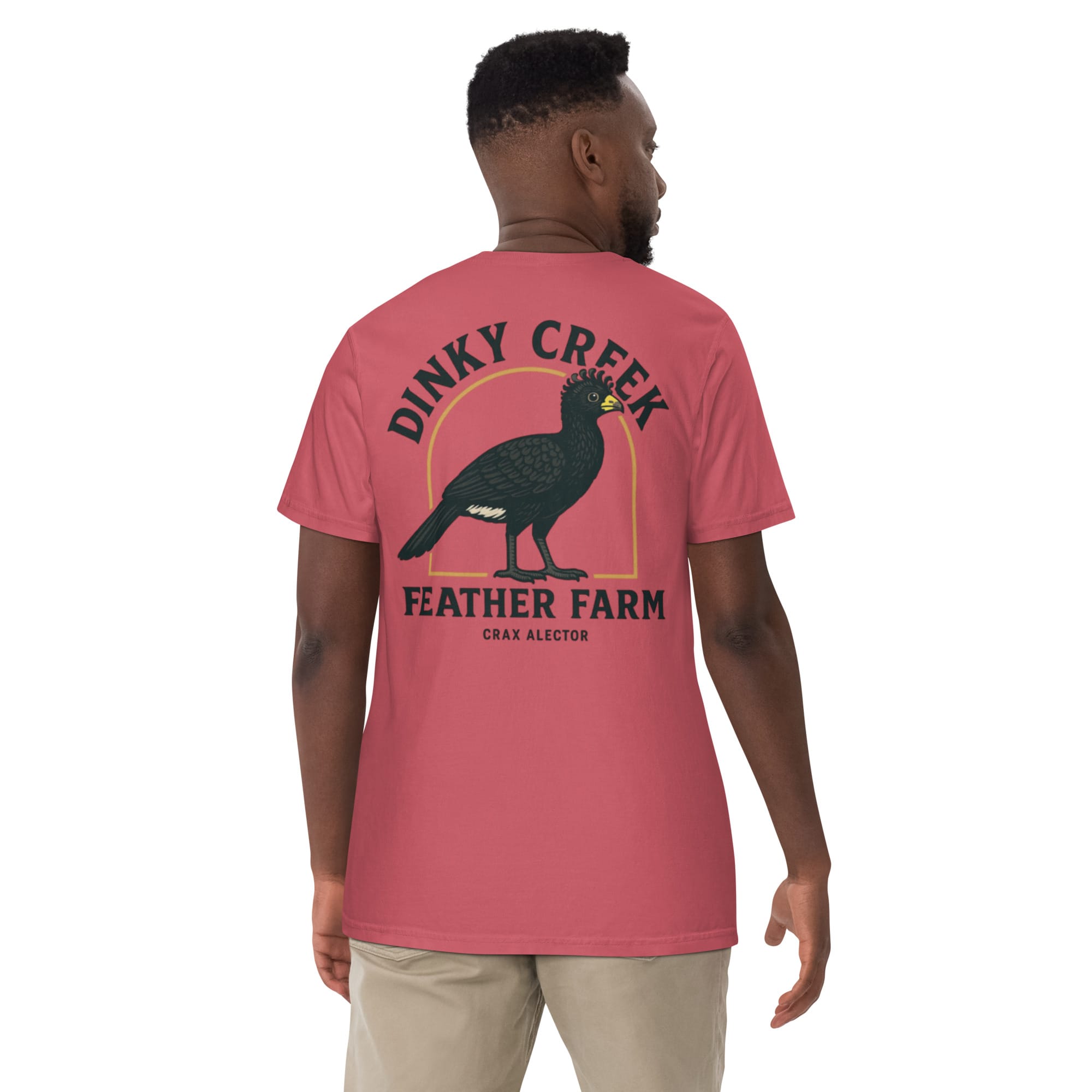 Dinky Creek Crax Alector Unisex garment-dyed heavyweight t-shirt - Image 9