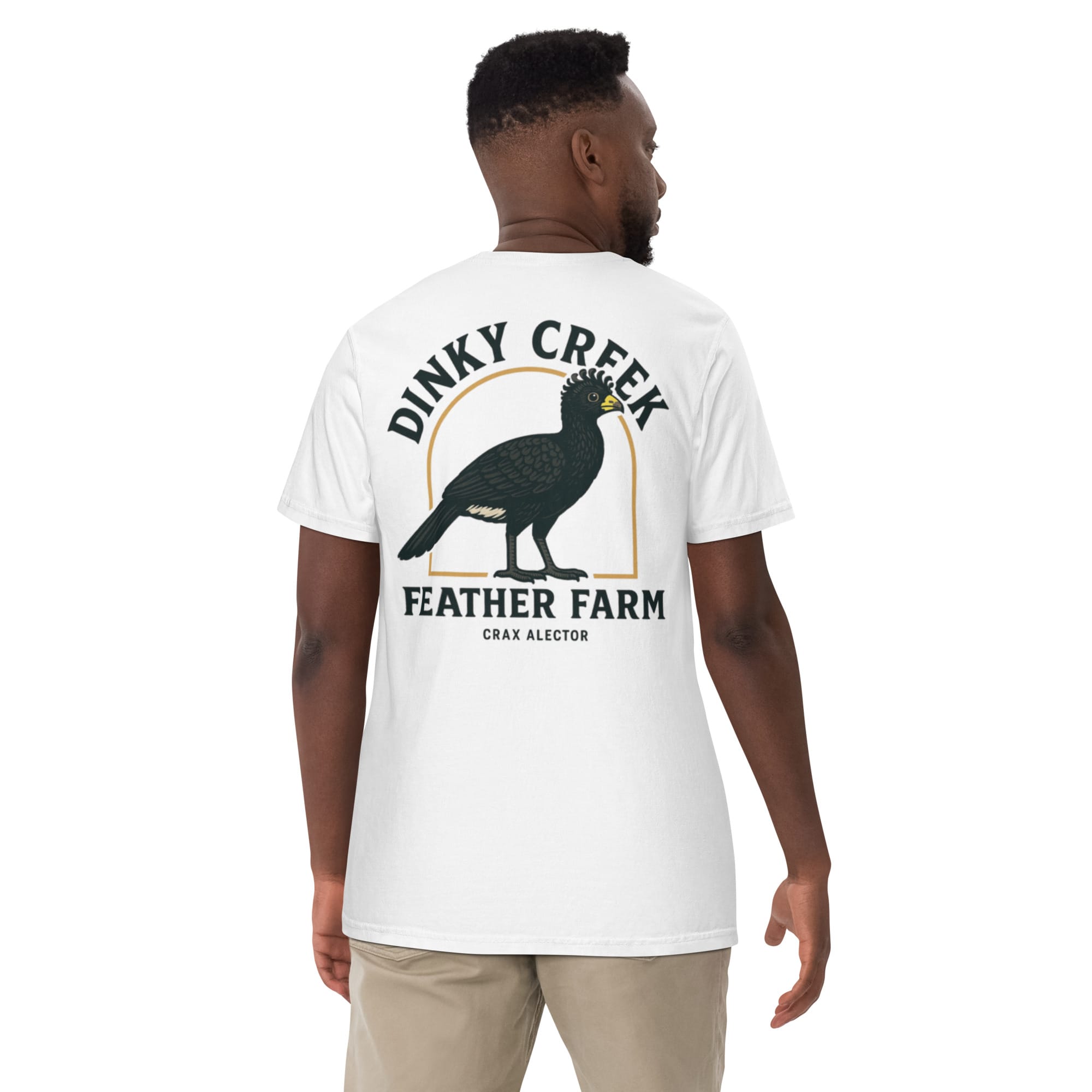 Dinky Creek Crax Alector Unisex garment-dyed heavyweight t-shirt - Image 22