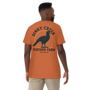 Dinky Creek Crax Alector Unisex garment-dyed heavyweight t-shirt