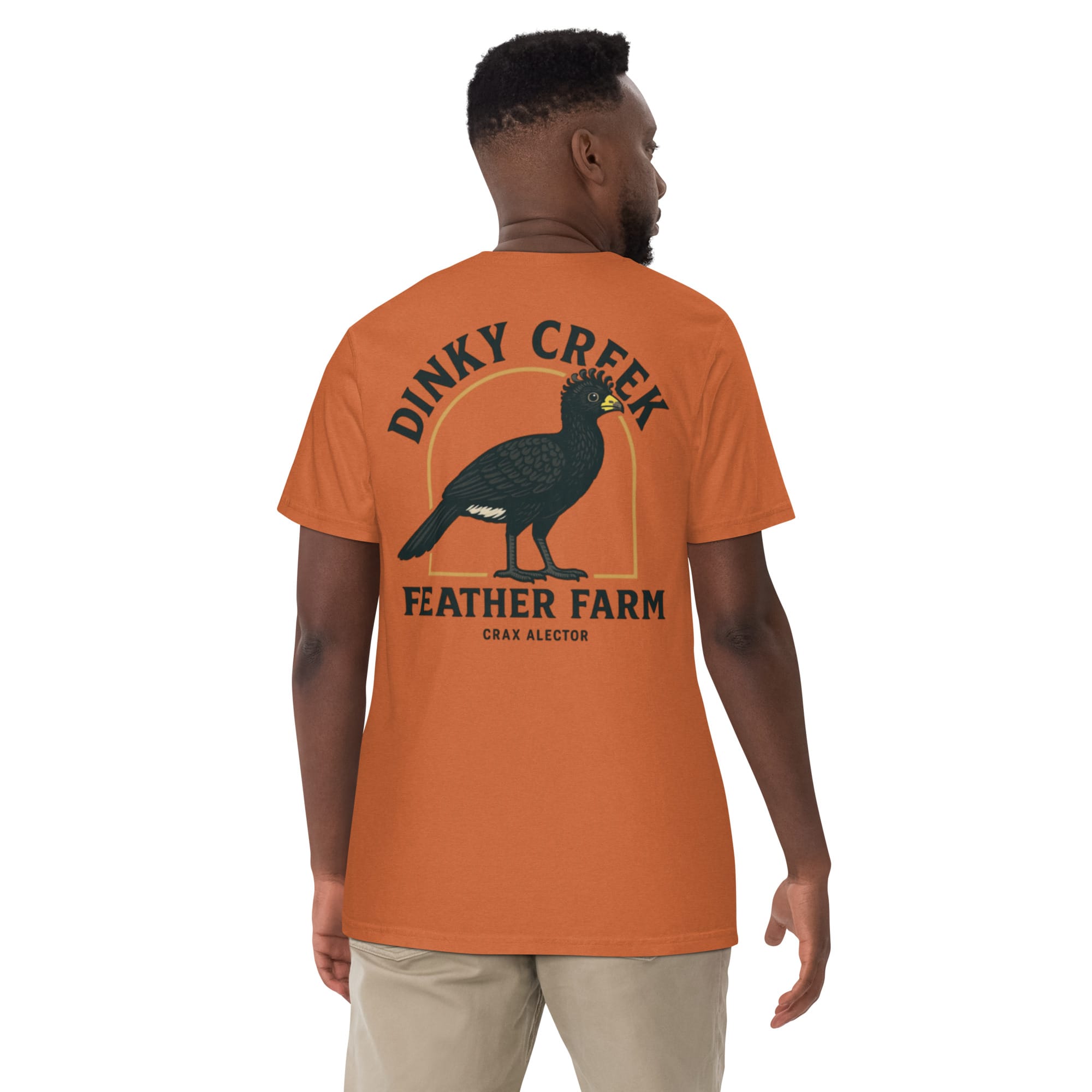 Dinky Creek Crax Alector Unisex garment-dyed heavyweight t-shirt