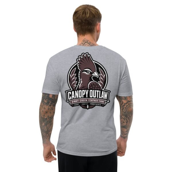 Dinky Creek Canopy Outlaw Form Fitting T Shirt