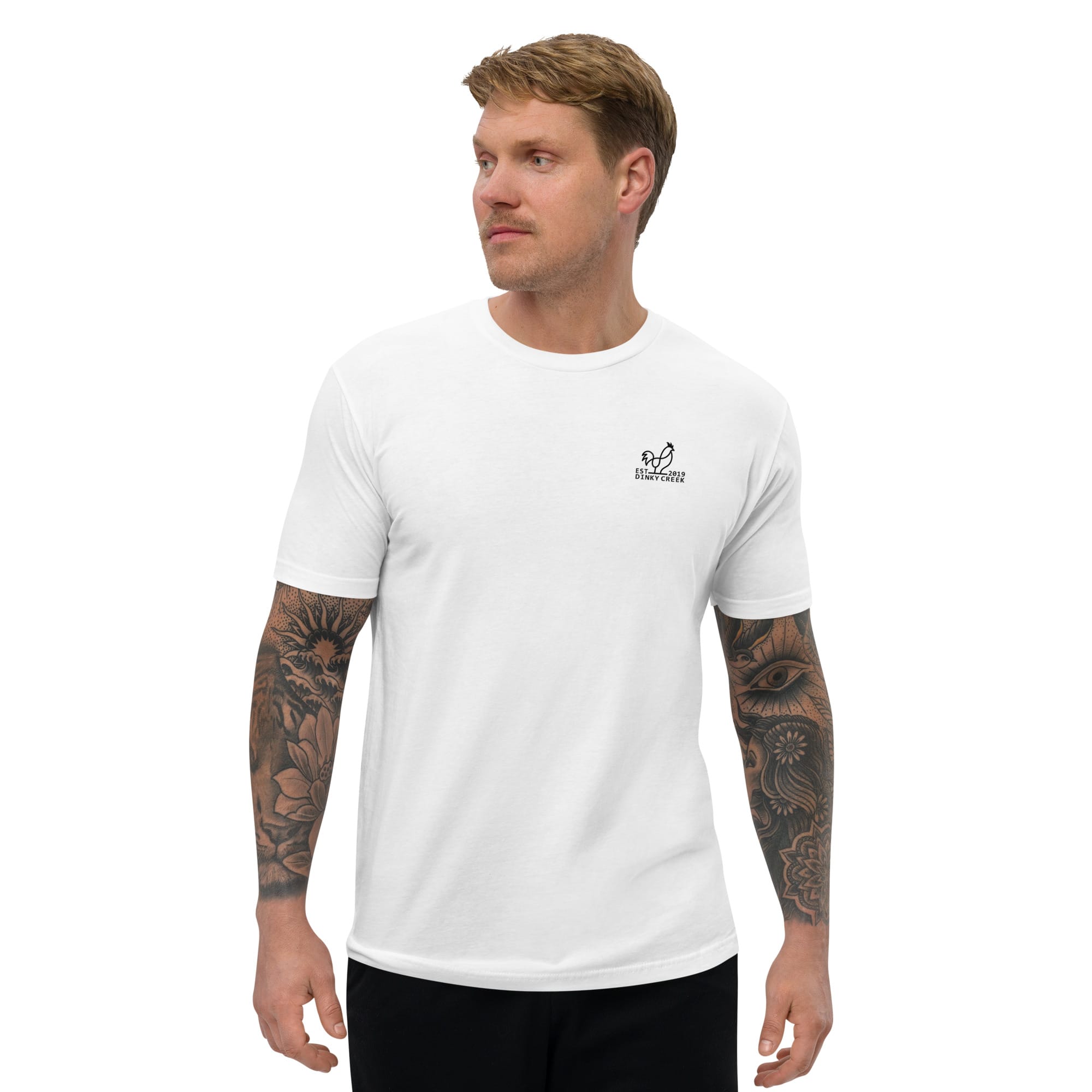 Dinky Creek Canopy Outlaw Form Fitting T Shirt - Image 3