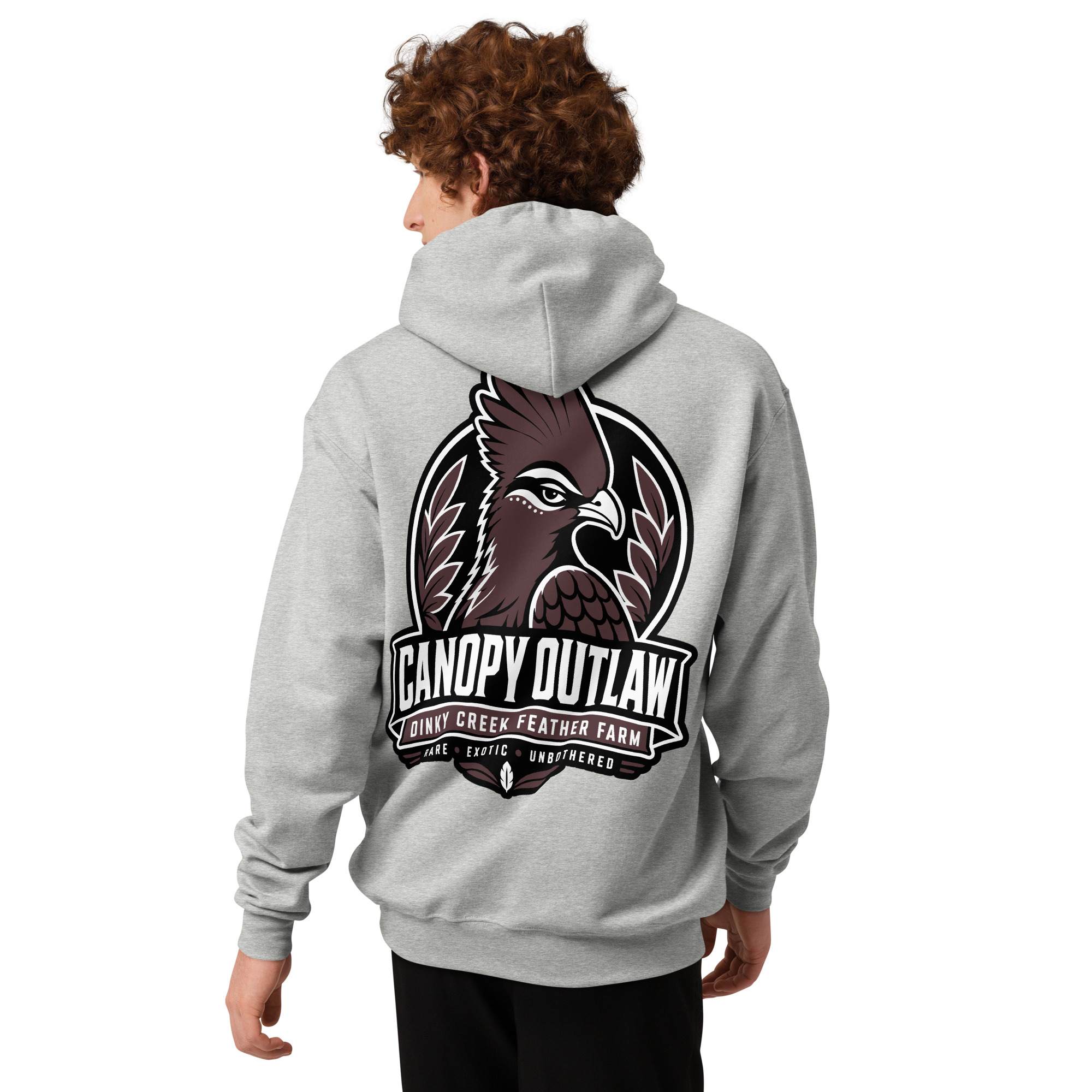 Dinky Creek Canopy Outlaw Unisex Champion hoodie