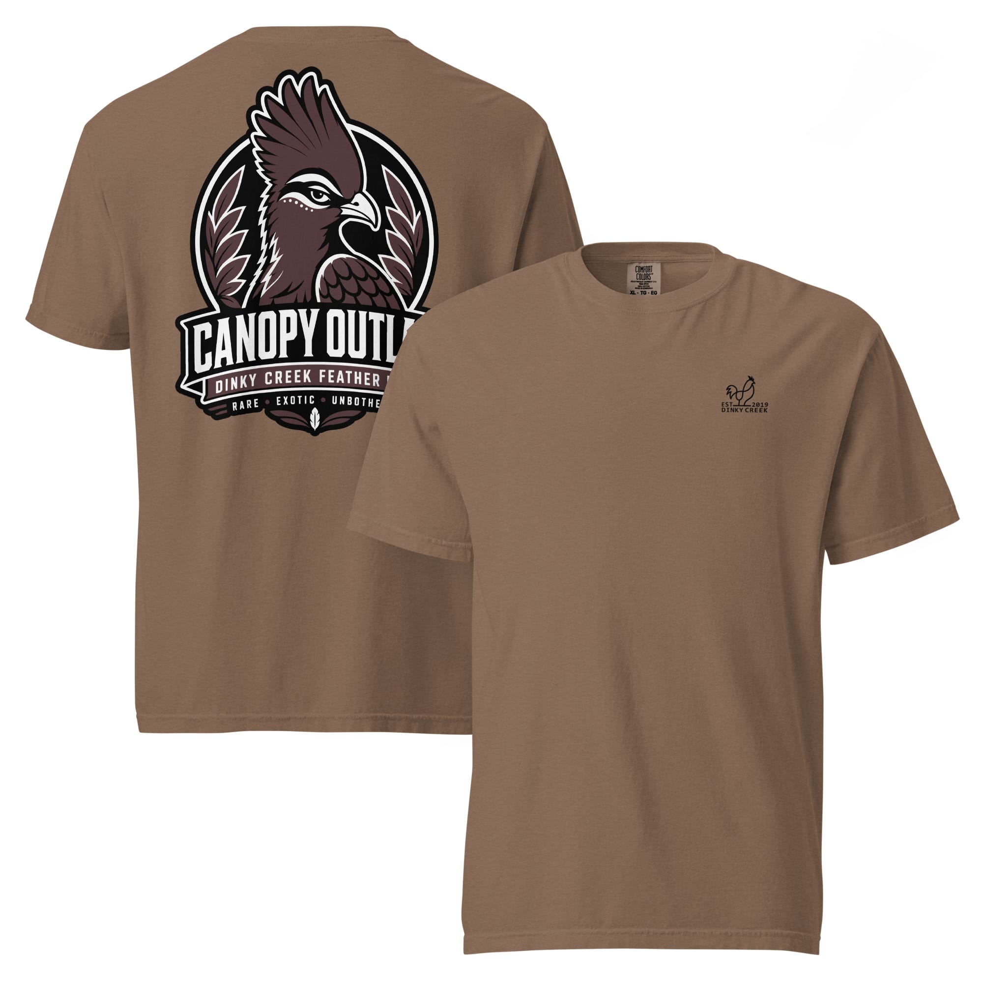 Dinky Creek Canopy Outlaw Comfort Colors T Shirt - Image 4
