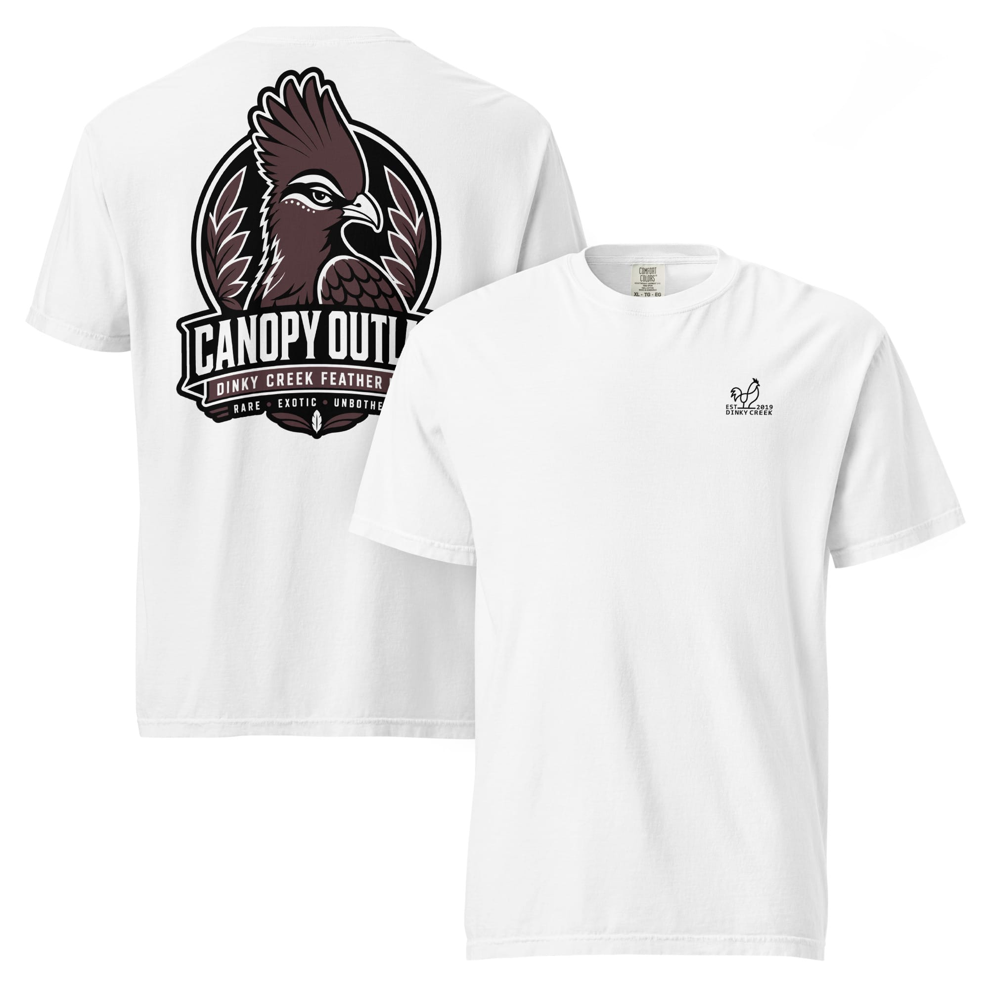 Dinky Creek Canopy Outlaw Comfort Colors T Shirt - Image 6