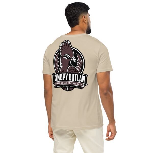 Dinky Creek Canopy Outlaw Unisex Form Fitting T Shirt