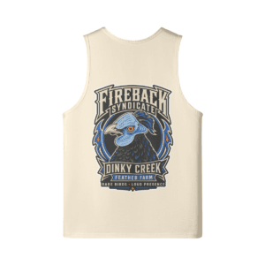Dinky Creek Fireback Syndicate Oversized Muscle Tank