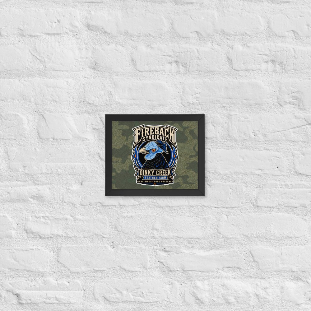 Fireback Syndicate Framed poster