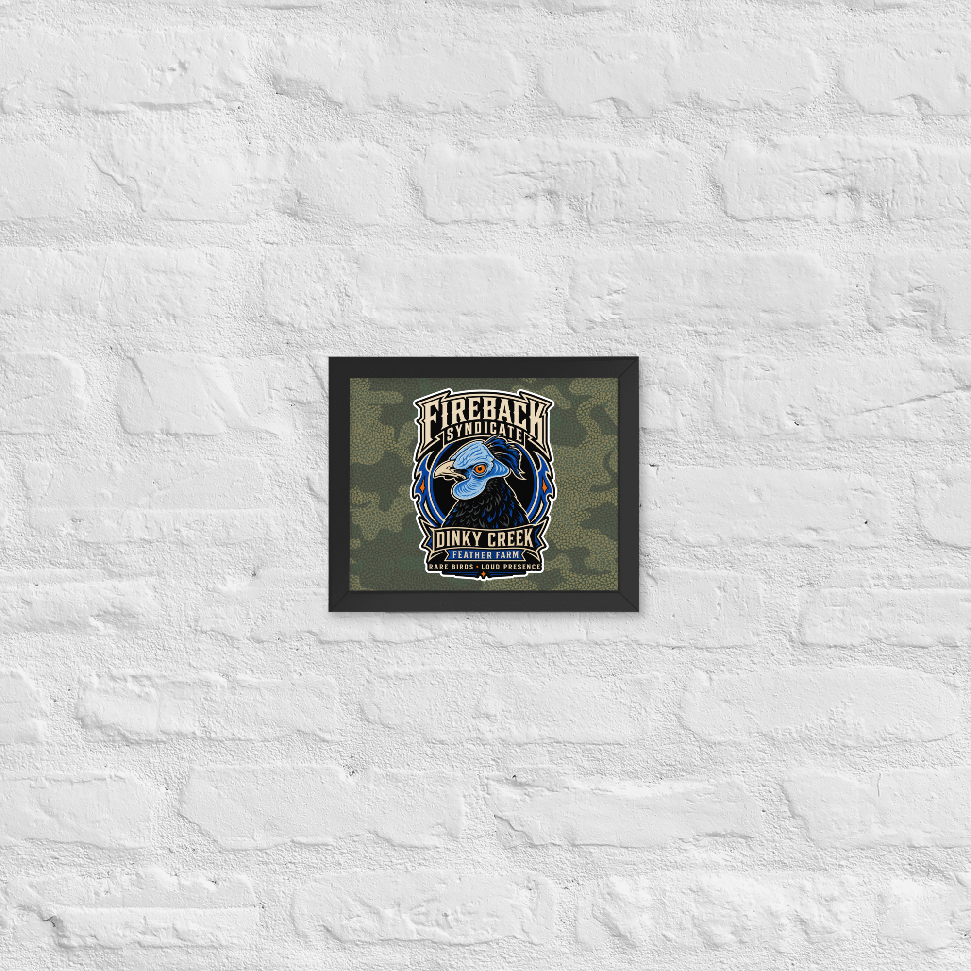 Fireback Syndicate Framed poster