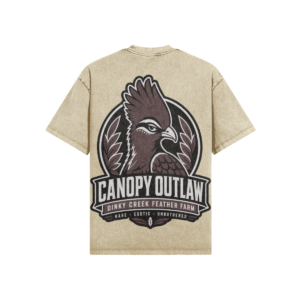 Max Canopy Outlaw Oversized Snow wash T Shirt