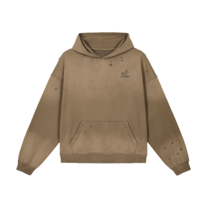 Embroidered Dinky Creek Distressed Hoody