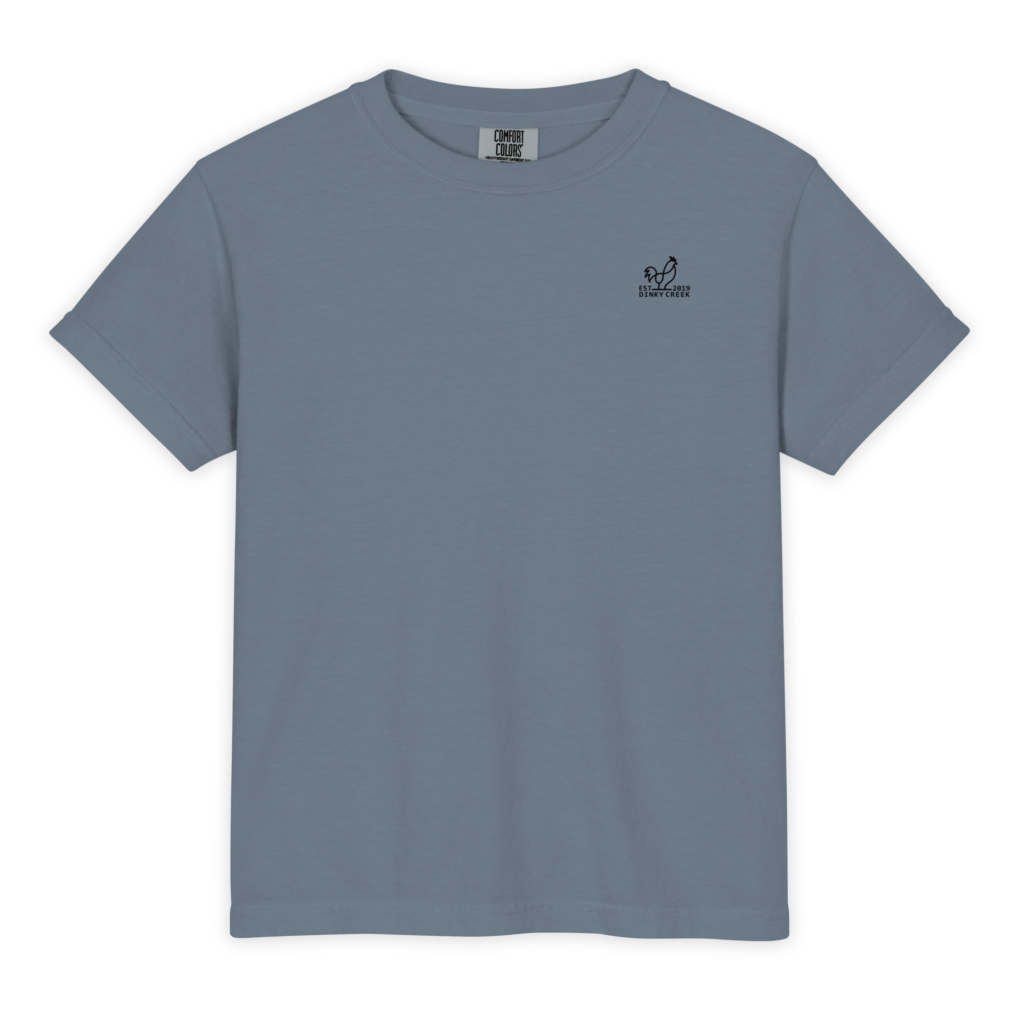 Crown Witness Youth Garment-Dyed Heavyweight T-Shirt - Comfort Colors 9018 - Image 4
