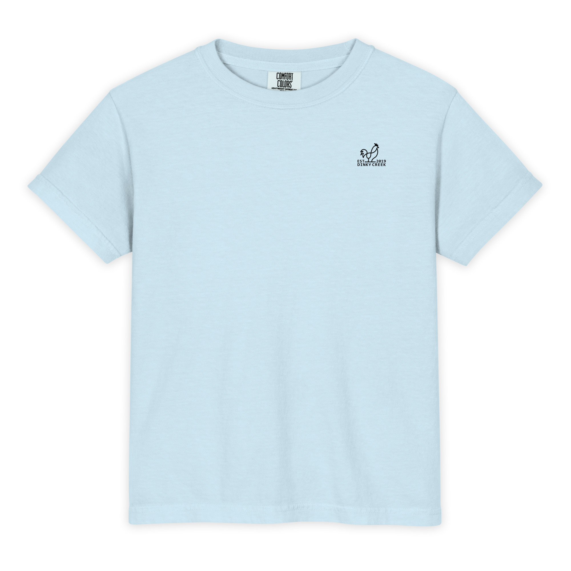 Crown Witness Youth Garment-Dyed Heavyweight T-Shirt - Comfort Colors 9018 - Image 8