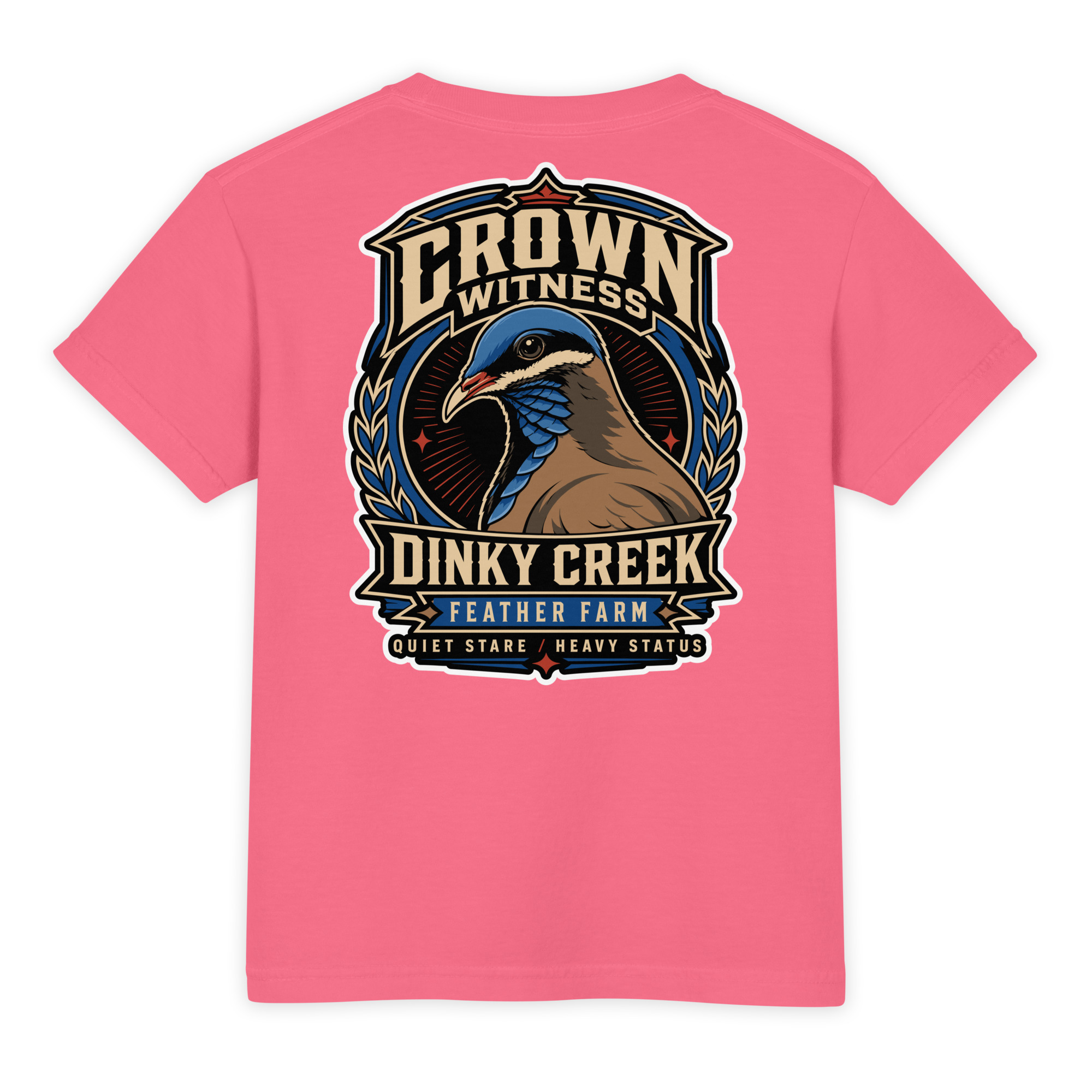 Crown Witness Youth Garment-Dyed Heavyweight T-Shirt - Comfort Colors 9018 - Image 7