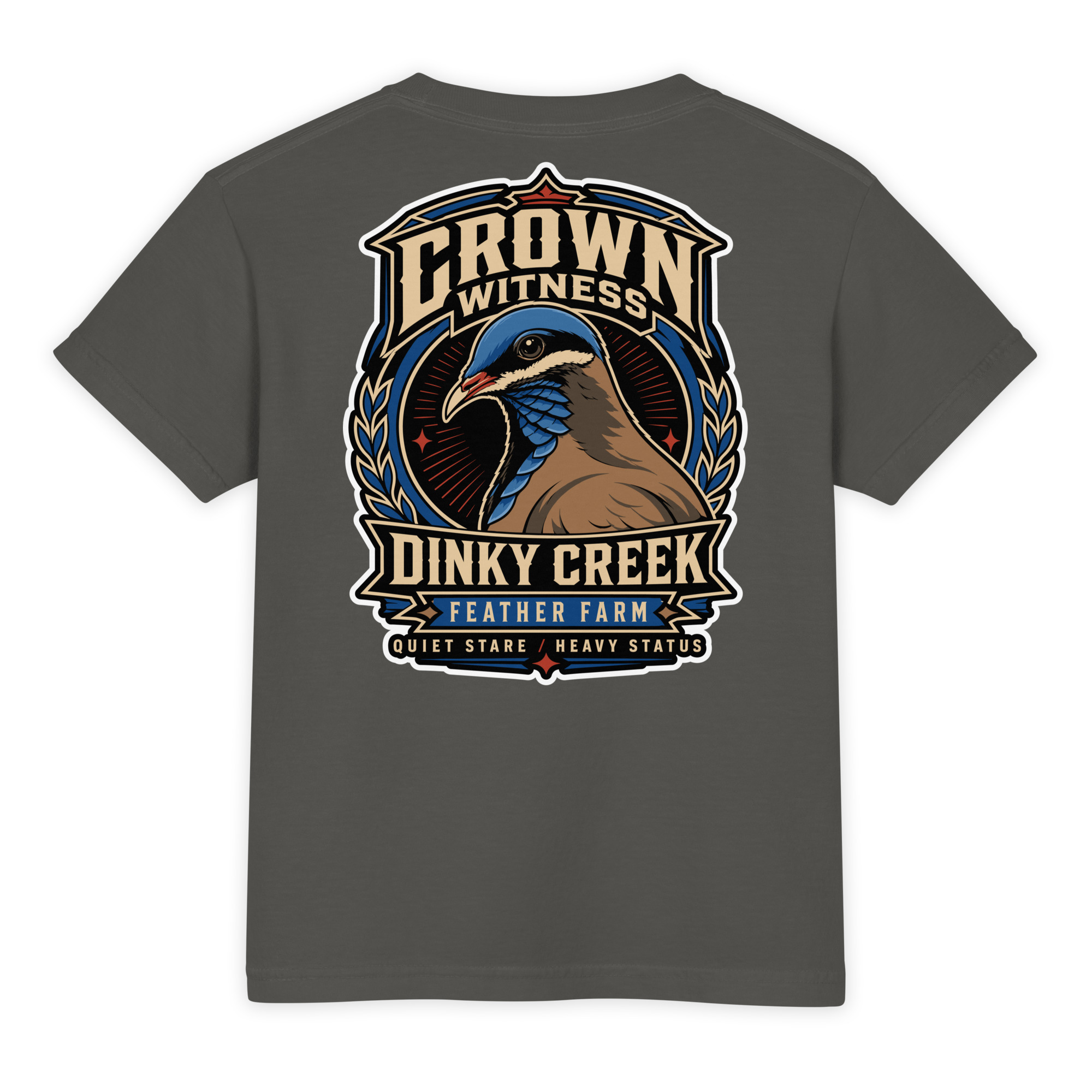 Crown Witness Youth Garment-Dyed Heavyweight T-Shirt - Comfort Colors 9018 - Image 3