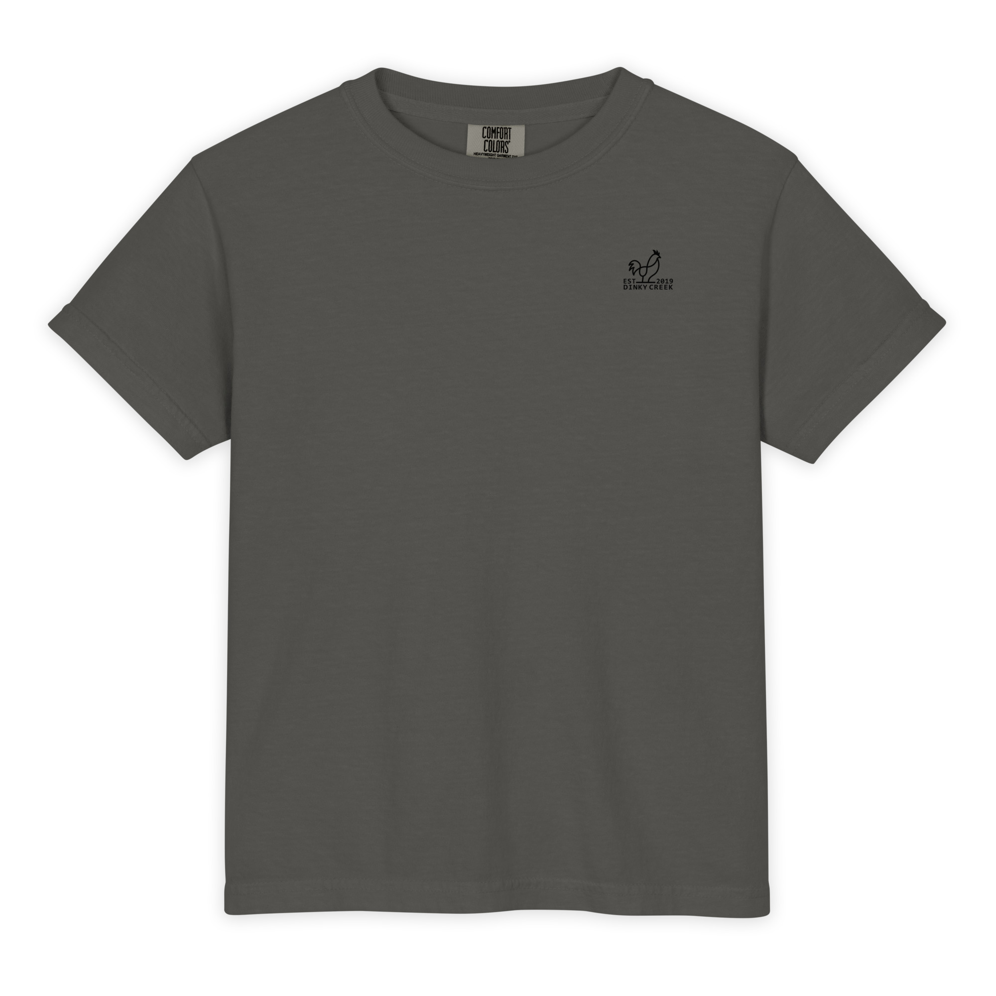Crown Witness Youth Garment-Dyed Heavyweight T-Shirt - Comfort Colors 9018 - Image 2