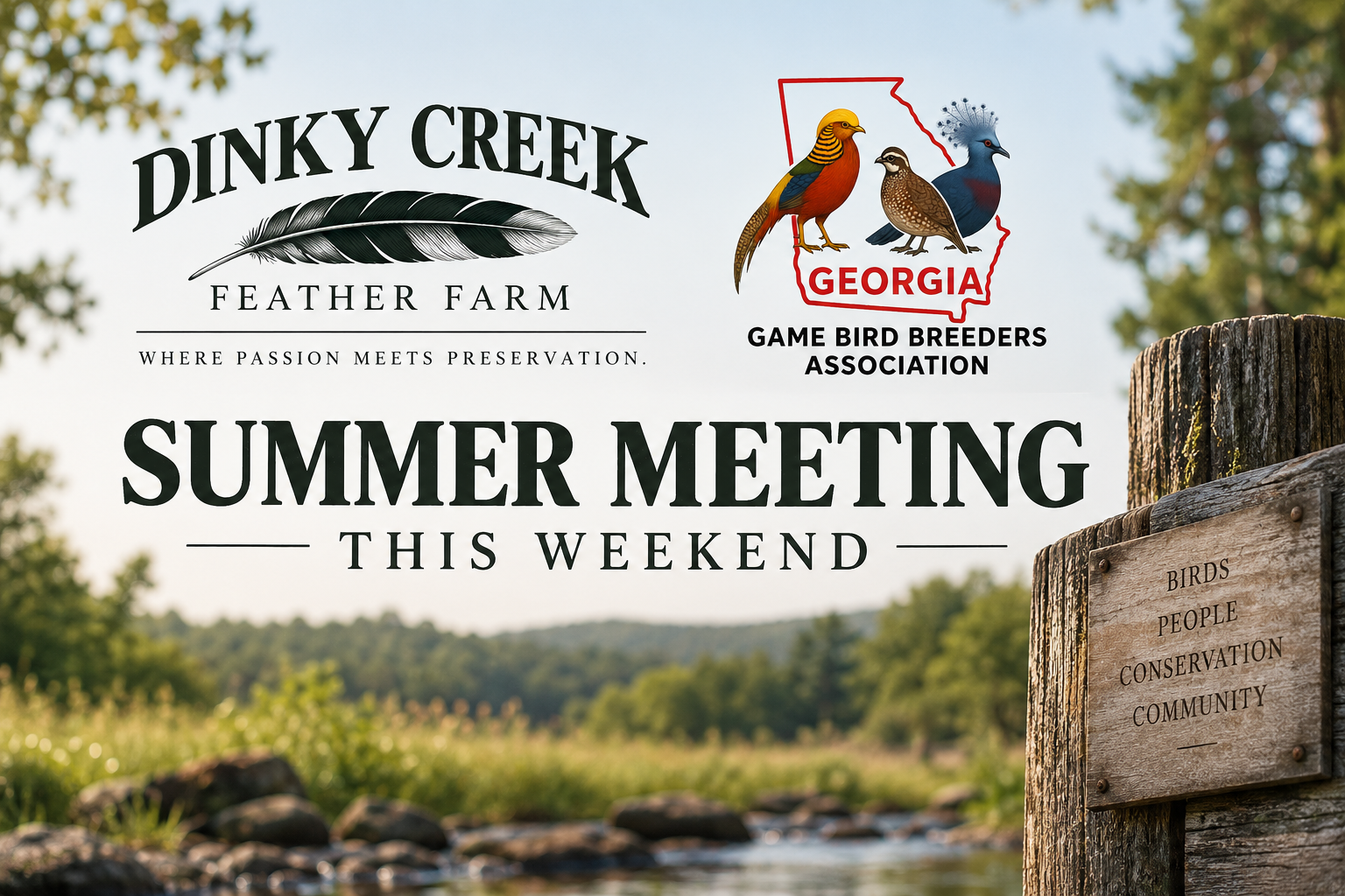 Dinky Creek Welcomes the GGBBA This Weekend