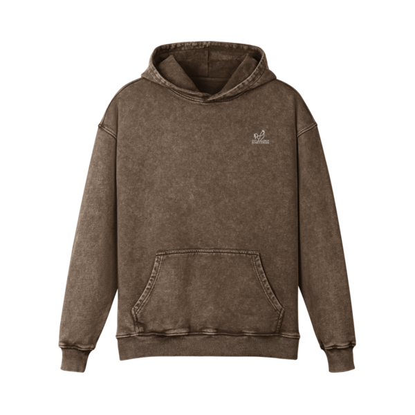 Painted Kingpen Oversized Retro Hoodie