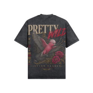 Pretty Wild Oversized Snow Wash Tee