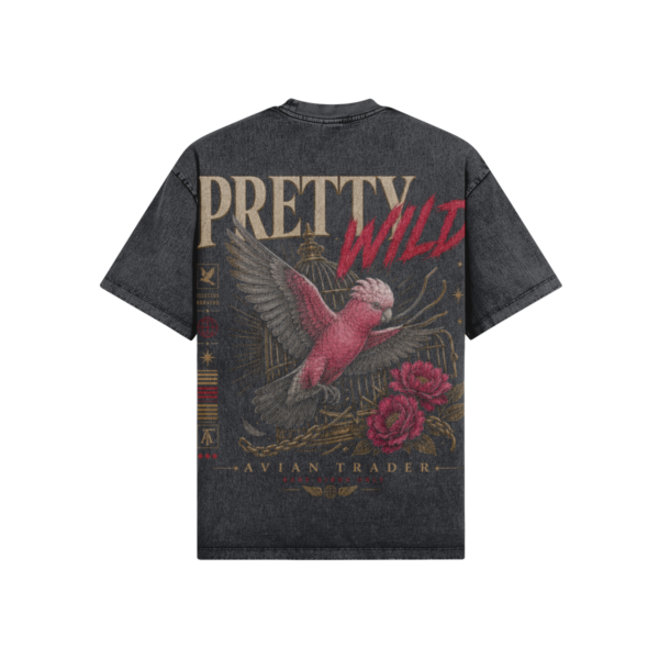 Pretty Wild Oversized Faded Tee